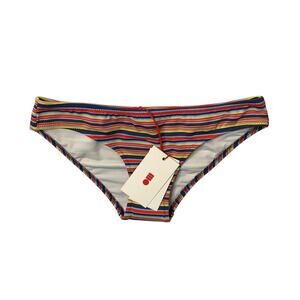 Solid & Striped Bikini Bottom Women XS Extra Small Elle Chuckee Low Rise Swim